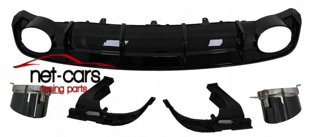 фото №14, Бампер диффузор audi a6 c7 4g 15- s line rs6 решётка радиатора