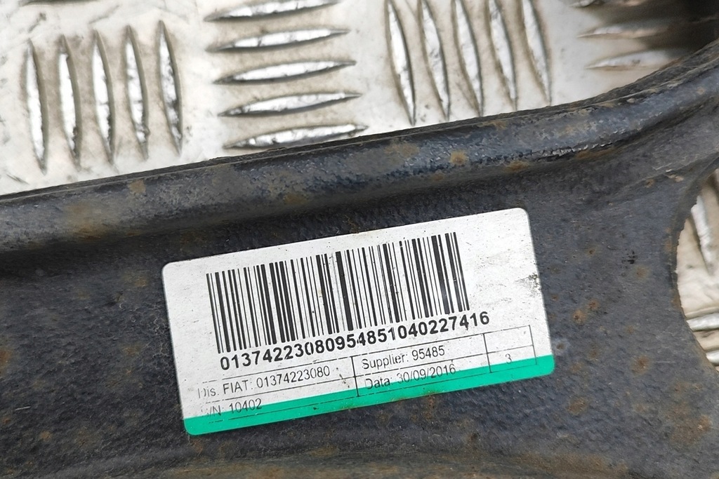 фото №8, Fiat ducato фургон mk3 передній лівий нижній важіль 01374223080 2.3d 96kw 2016