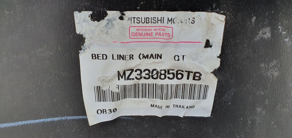 фото №8, Поддон вкладыш лоток защита багажник mitsubishi l200