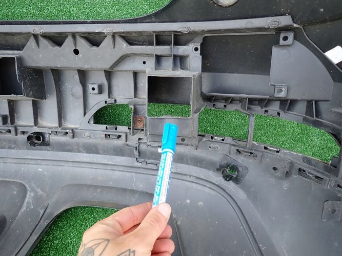 фото №10, Audi q3 11- бампер задний задняя