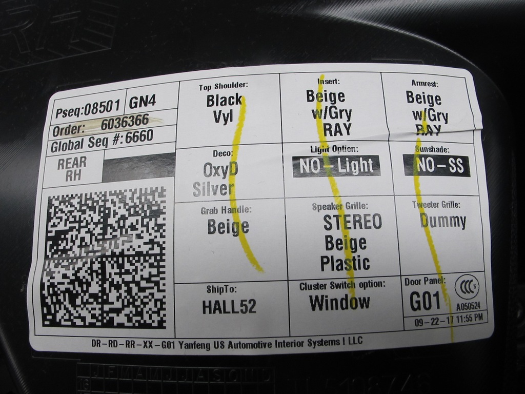 фото №5, Обшивки дверь bmw g01 кожа