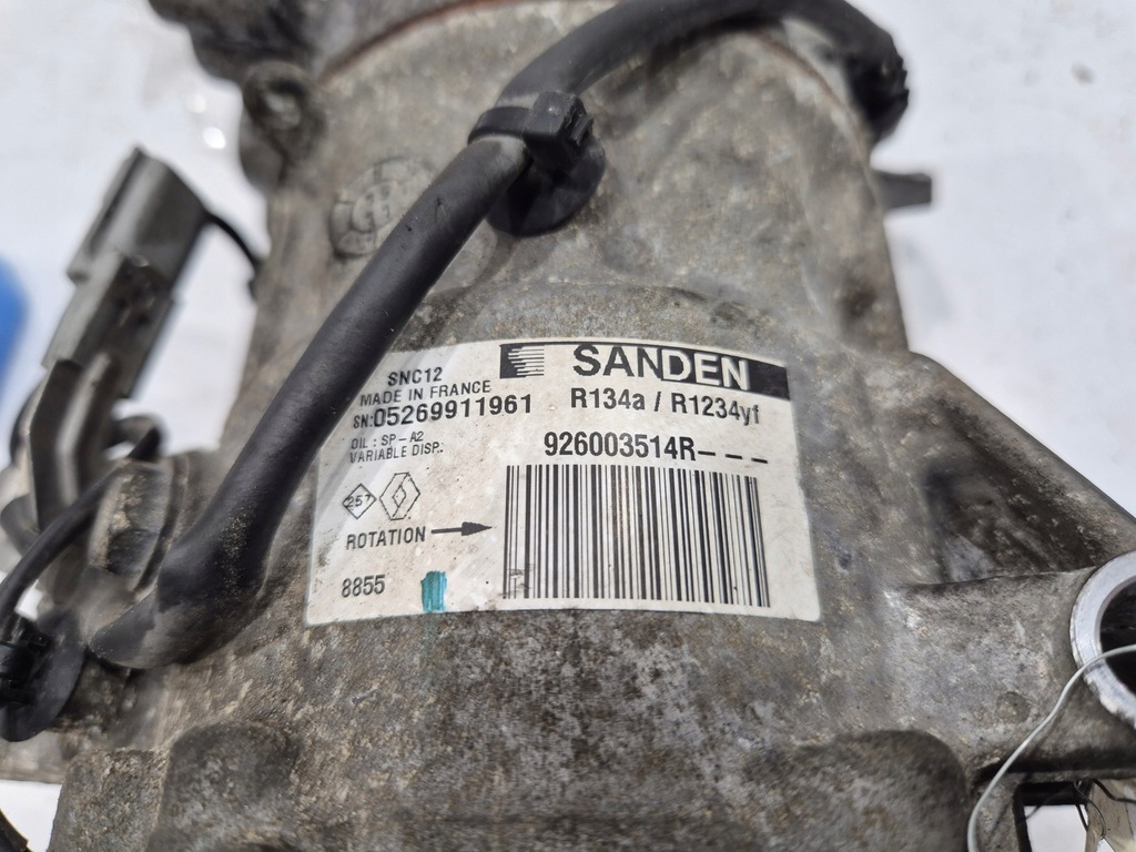 фото №4, Компрессор насос кондиционера renault clio v 5 captur ii 2 1.5dci