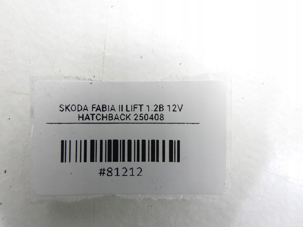 фото №4, Скло кришки skoda fabia ii lift hb