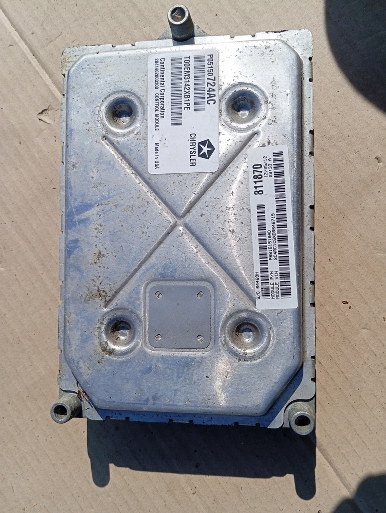 фото №11, Chrysler town country 3.6 2013- бортовой компьютер двигателя dodge grand caravan