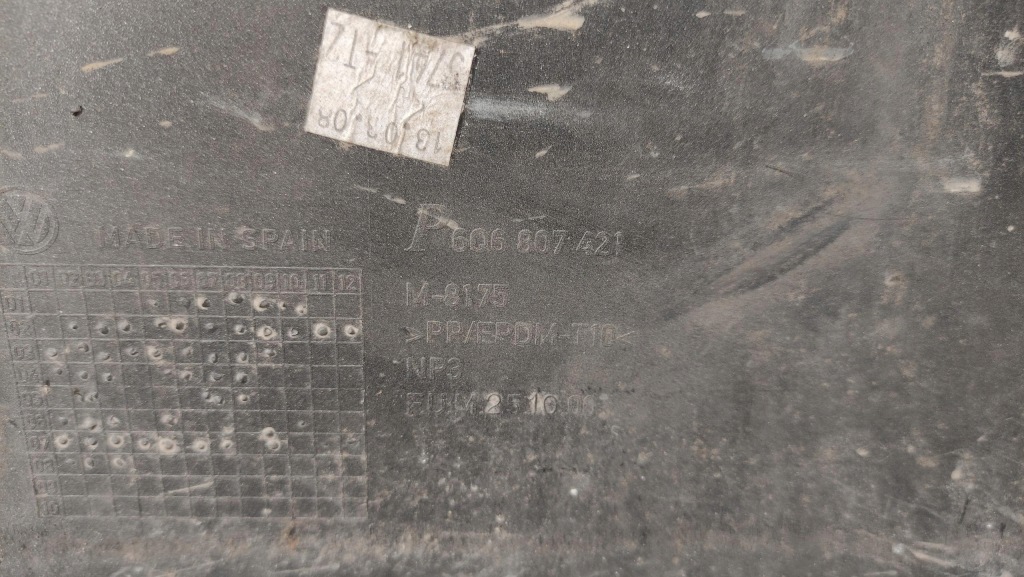 фото №12, Vw polo iv 9n бампер задній задня 6q6807421