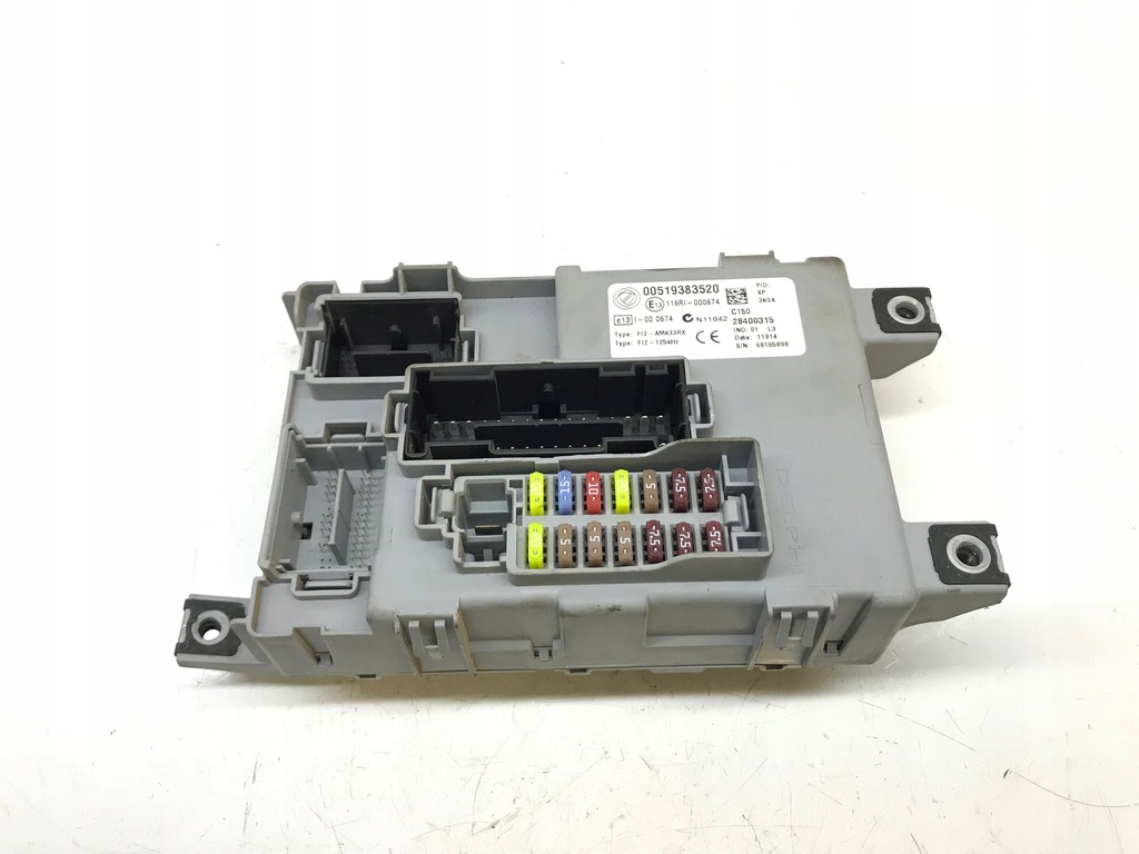 фото №14, Fiat doblo 2007 бортовой компьютер / блок управления ecu i комплект ключей