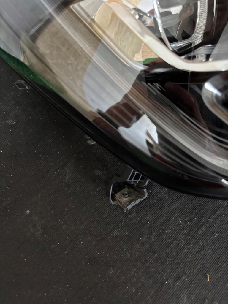 Фонари передние фары renault megane обычная + длинный led демонтаж европа с Разборки