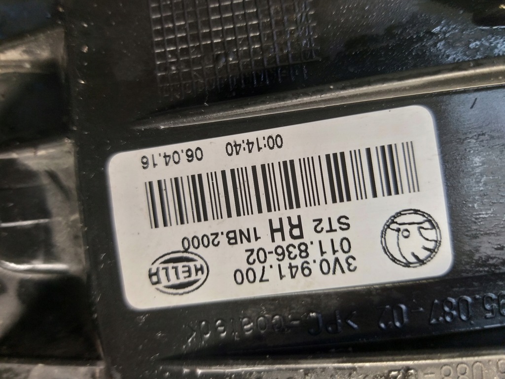 фото №4, Skoda superb iii 15-19r 3v0.941.700a hella