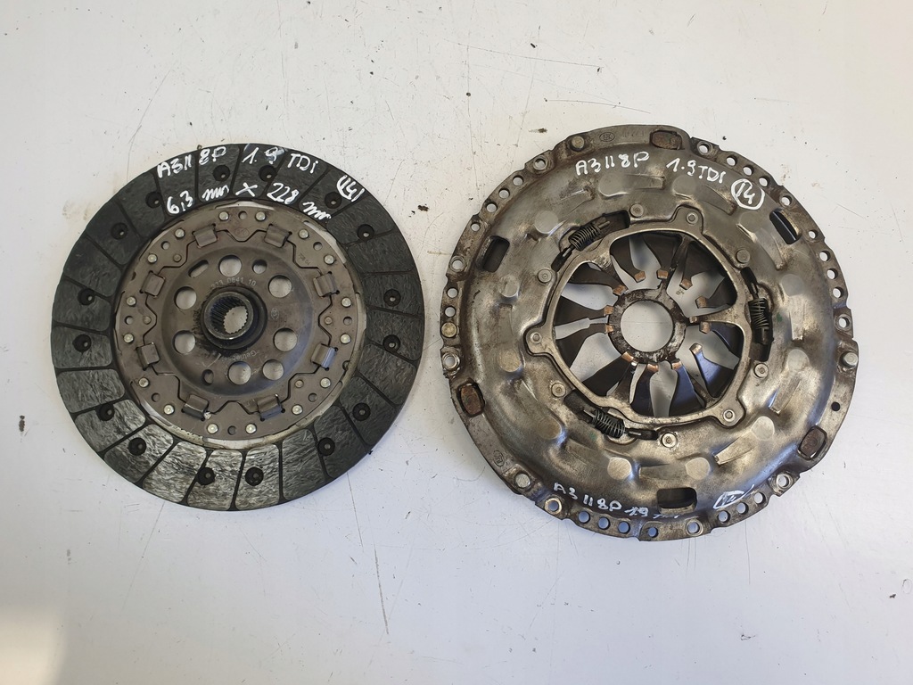 фото №1, Audi a3 ii 8p 1.9 tdi притиск диск зчеплення