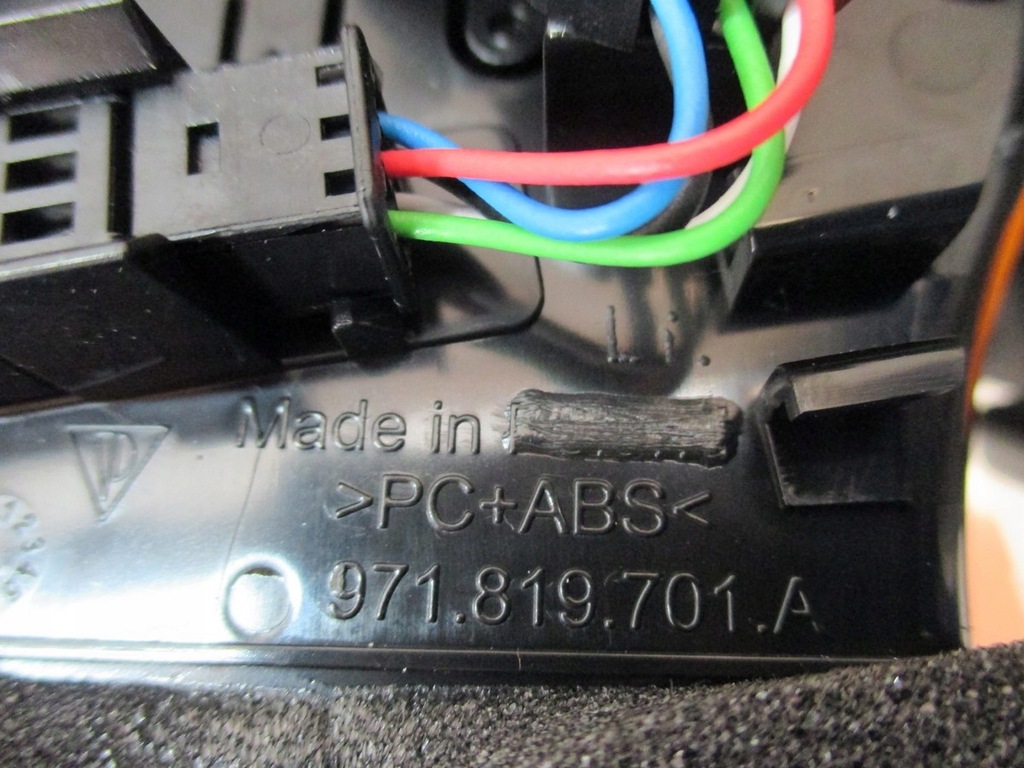 фото №6, Повітропровід консолі впуск повітря porsche panamera 971