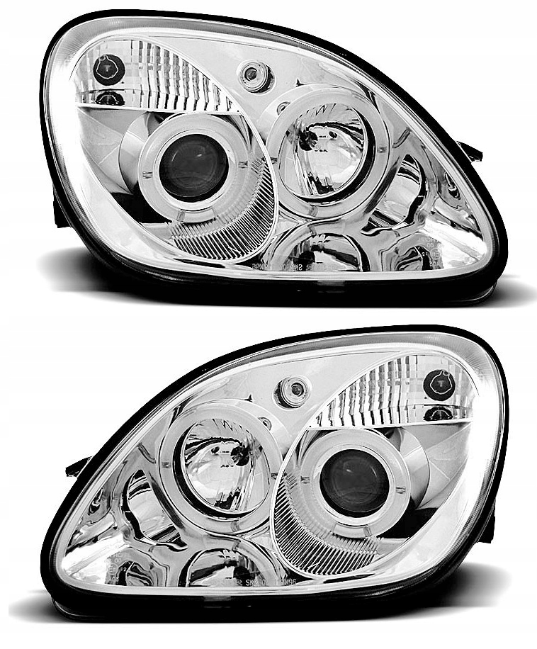 фото №1, Фара лампи kpl кільця angel eyes led тюнінг mercedes slk r 170