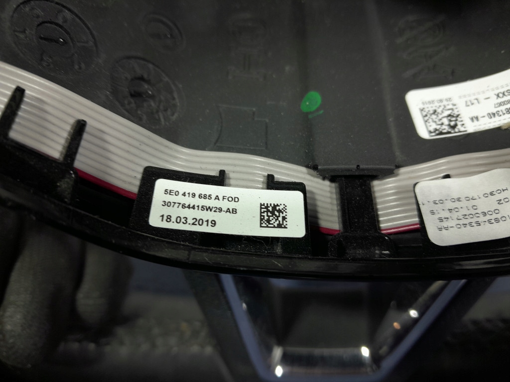 фото №5, Skoda superb iii воздуховод кожаный многофункциональный 5e0419091bq