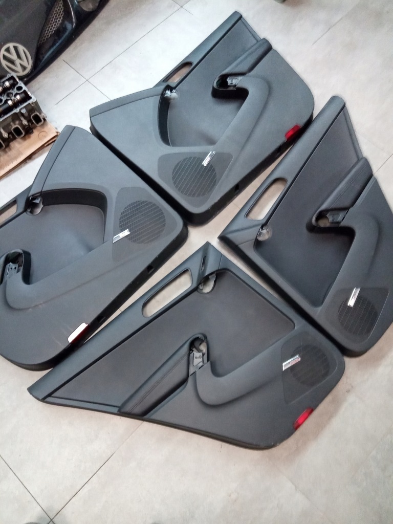 фото №15, Vw tiguan обшивки двері перед задня комплект шкіра