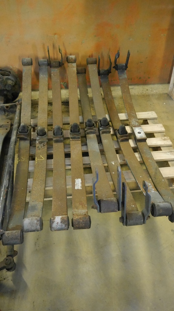 фото №1, Рессоры mercedes a9703200702