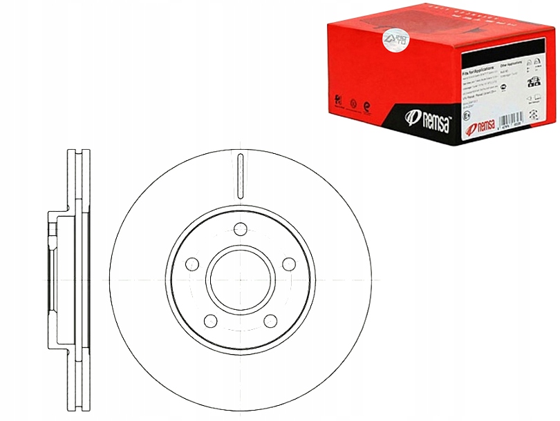 Диск тормозная remsa в Украине