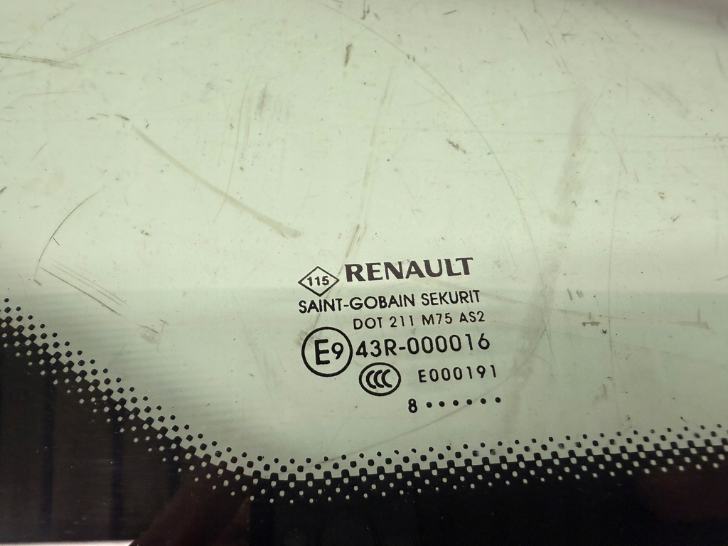 фото №5, Renault grand scenic iv скло кузовна правий перед права передня