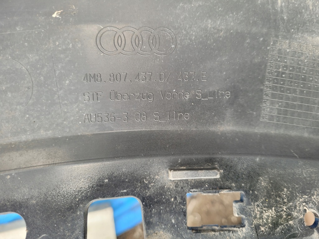 фото №9, Audi q8 sq8 | бампер перед передній s-line 4m8807437d | 0831