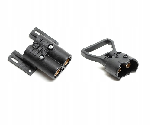 фото №16, Штекер с розетка зарядки sw5 высокий prądowe 300a sw4 24v набор