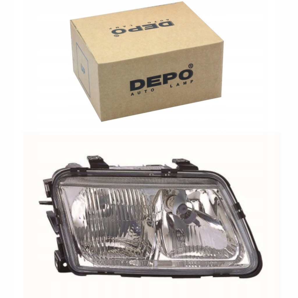 фото №13, Фара лампа левый audi a3 8l 96-99