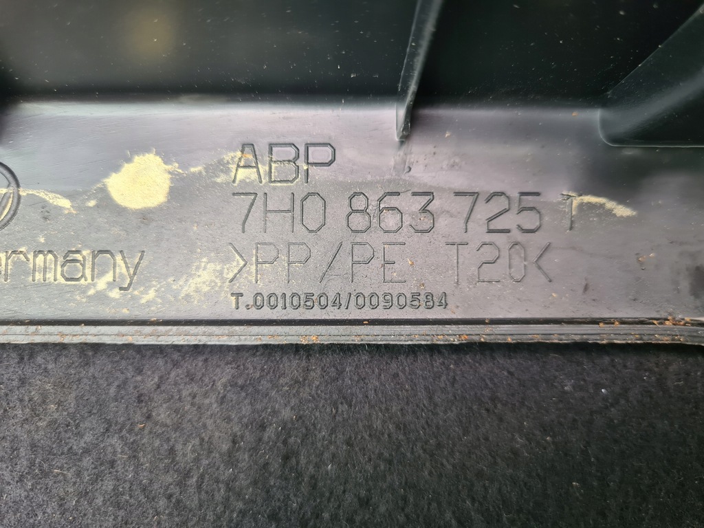 фото №5, Vw transporter t6 подножка порог дверь раздвижных 7h0863725t