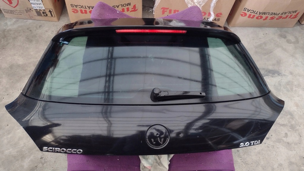 фото №1, Vw scirocco 1k8 крышка багажника задняя задняя