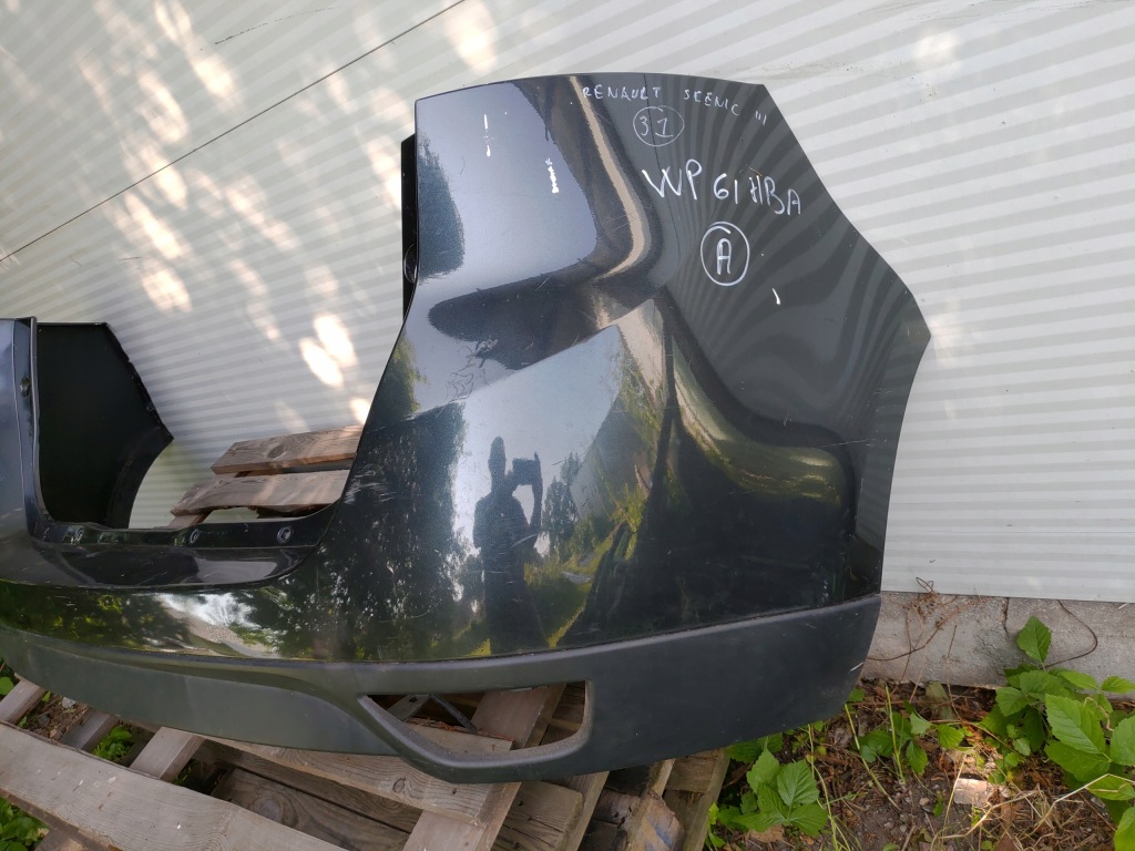 фото №5, Бампер задняя задний renault grand scenic 3 iii lata 2008-2012 цвет teb66