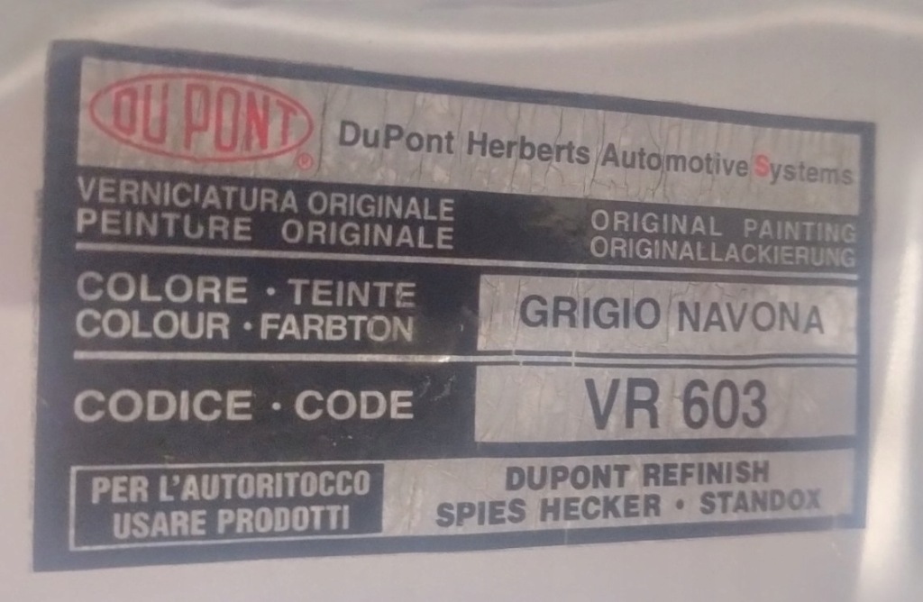 Купити Двері передні праве перед alfa romeo 147 05-10 рестайлінг  grigio navona vr603