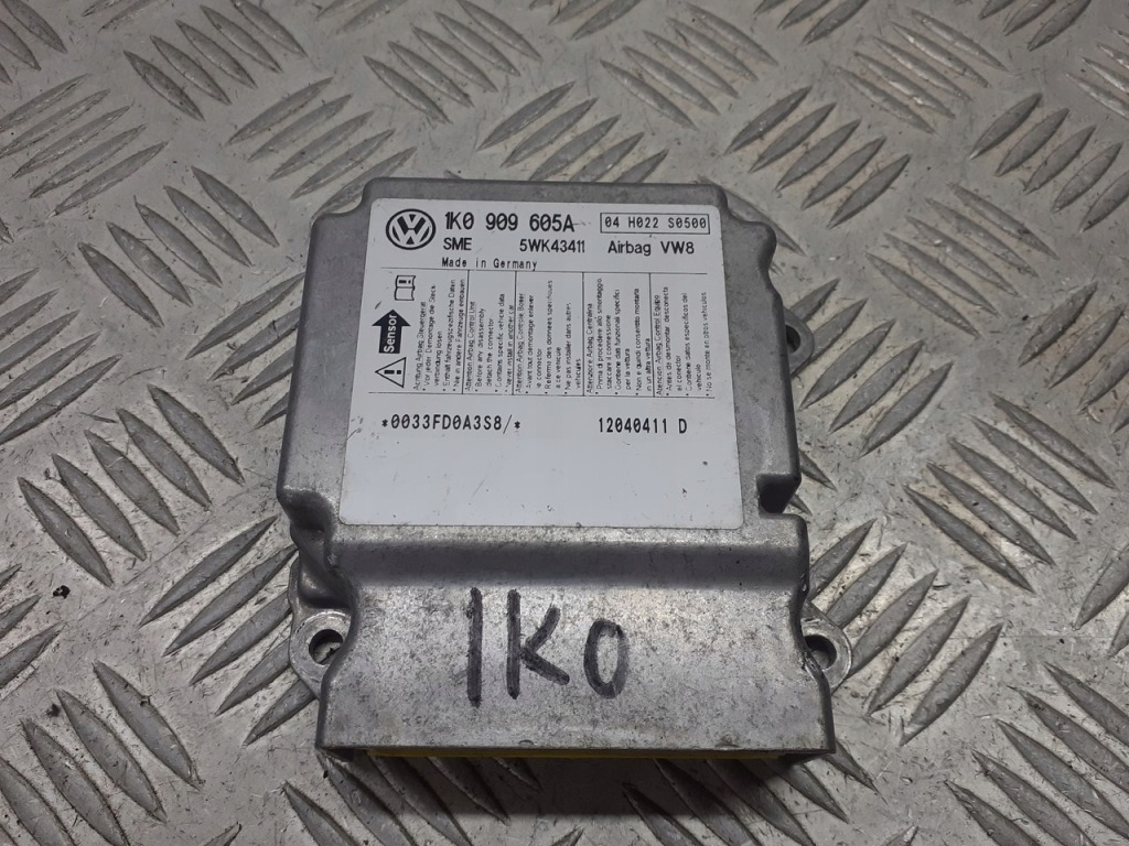 фото №1, Модуль подушка безпеки vw golf v 1.4 1k0909605a