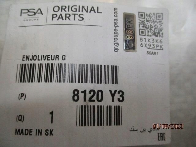 фото №11, Citroen c3 picasso левая защита уголок жабо nowa оригинальная