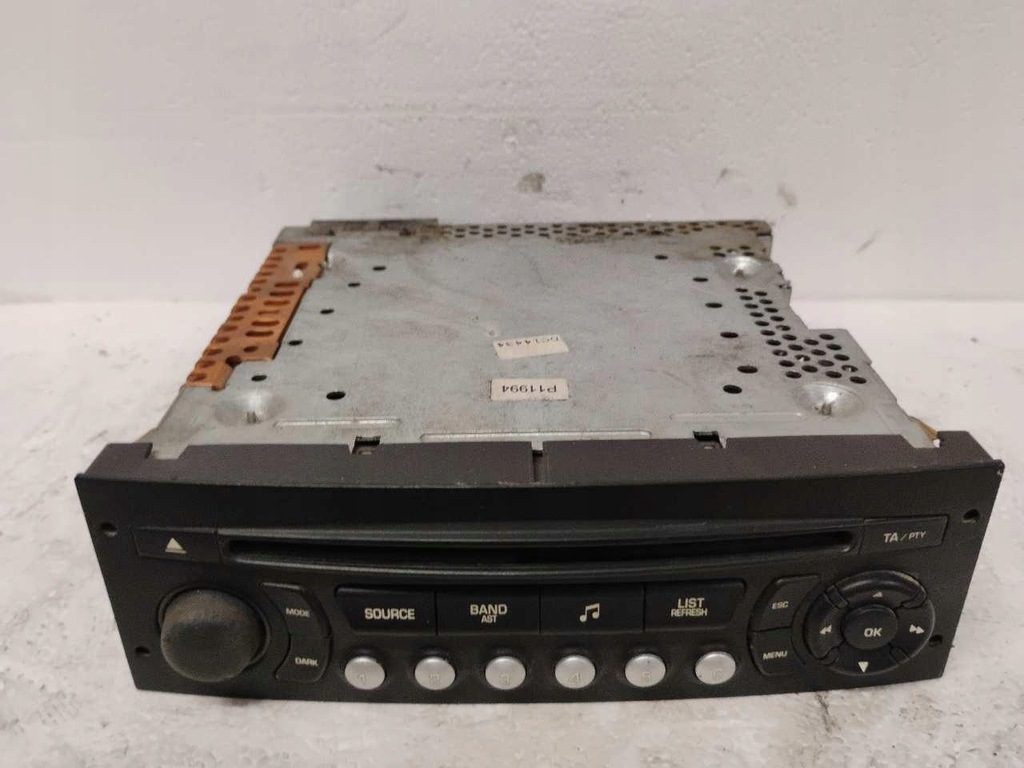 фото №4, Радіо cd citroen c2 96639793xt