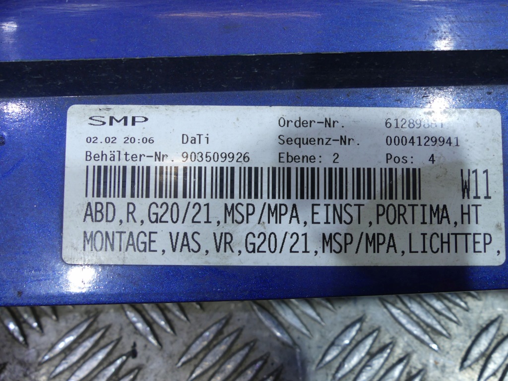 фото №14, Bmw 3 g20 g21 mpakiet молдинг накладка порог правая разные