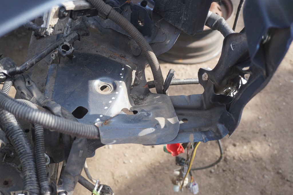 фото №8, Subaru forester iv sj 2013-2018r pas передний балка бампера лонжерон