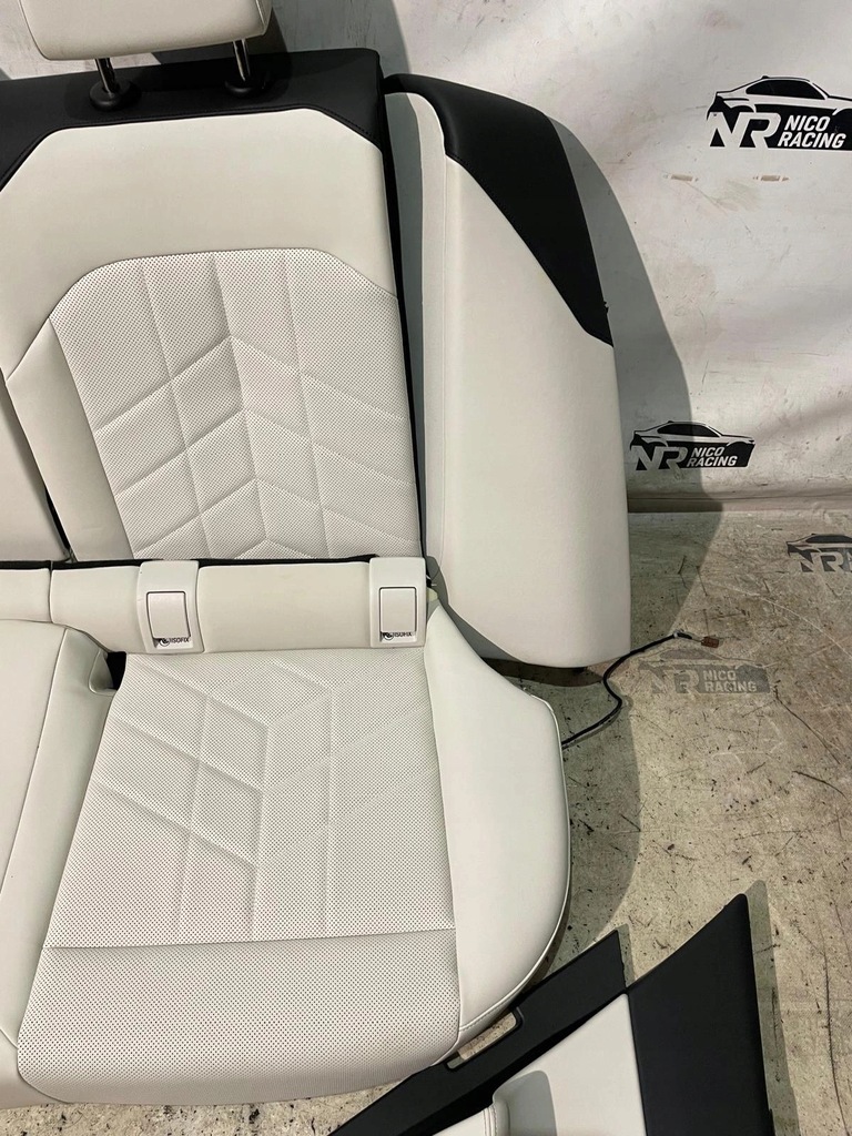 фото №11, Сидіння оббивка шкіра комфорт обігрів вентиляція пам'ять bmw 5 g60 harman