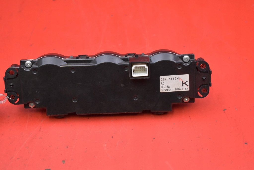 фото №6, Панель управление обдув кондиционер 7820a115xb mitsubishi lancer 8 viii 07-16