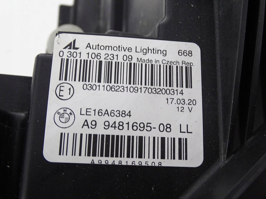 фото №7, Лампа передняя левая bmw 3 g20 g21