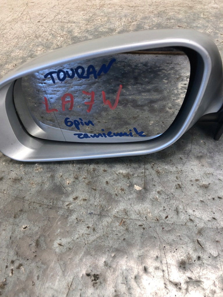 фото №8, Зеркало левая 6 pin vw touran la7w