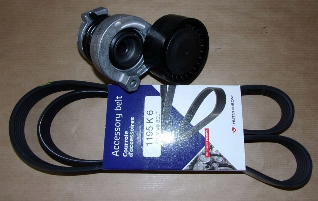 фото №3, Kpl ремень шпонка. r megane iii 1.5dci hut khv234