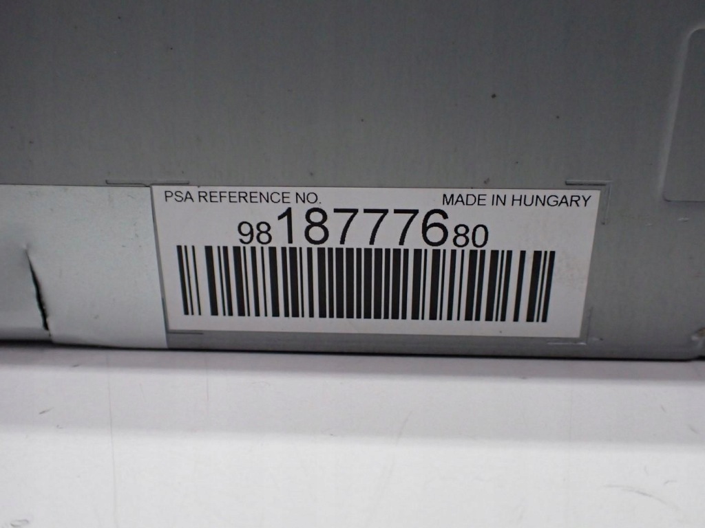 фото №8, Радио заводской оригинал 9818777680 fiat doblo iii 23r