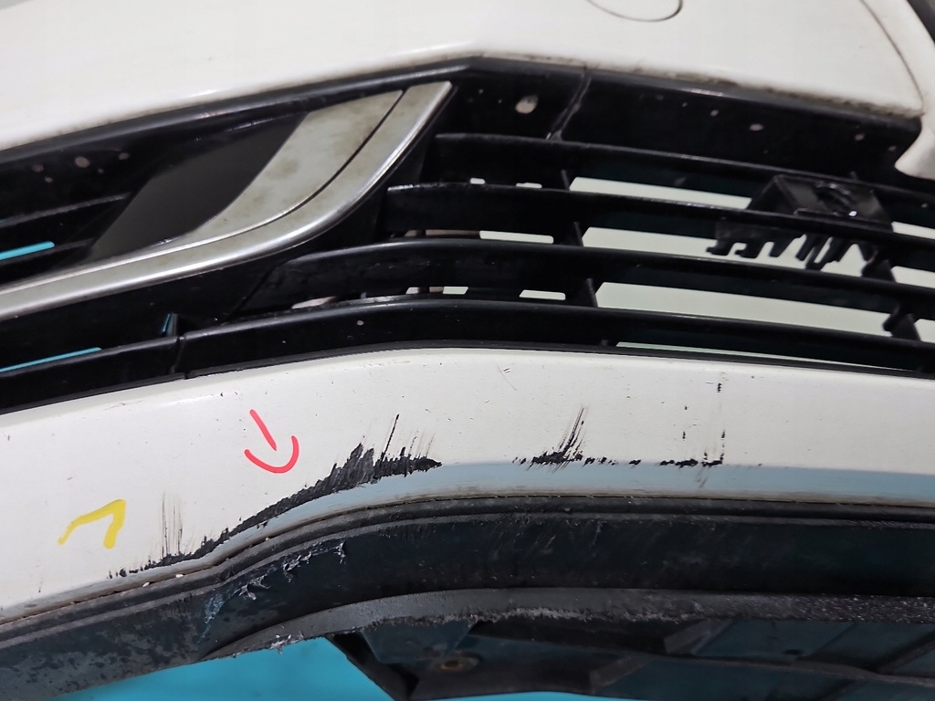 фото №12, Бампер перед vw passat cc 12-16 белый lb9a