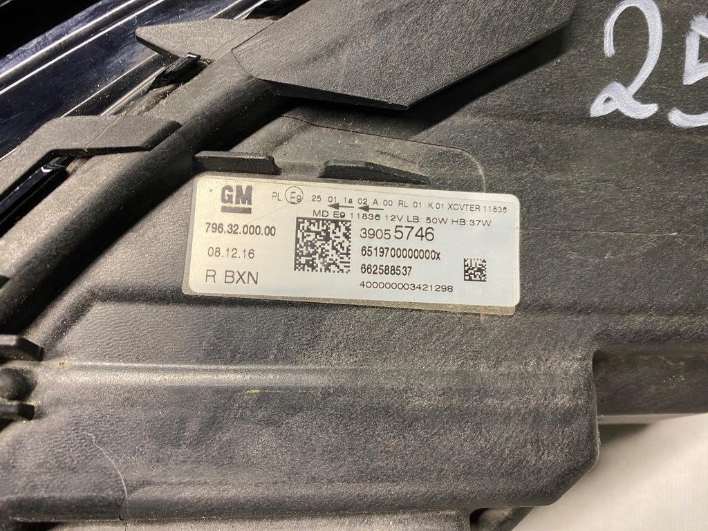 фото №6, Фара правый перед opel astra k full led