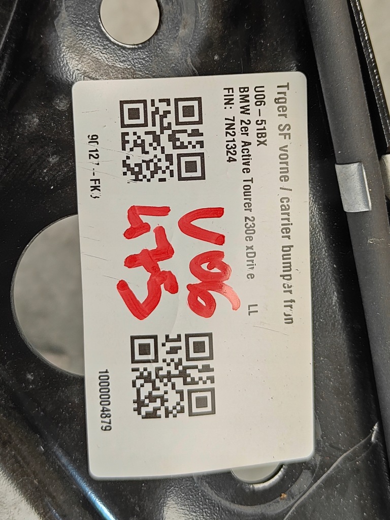 фото №12, Капот бампер pas передній підсилювач перед крила led bmw u06 475 black