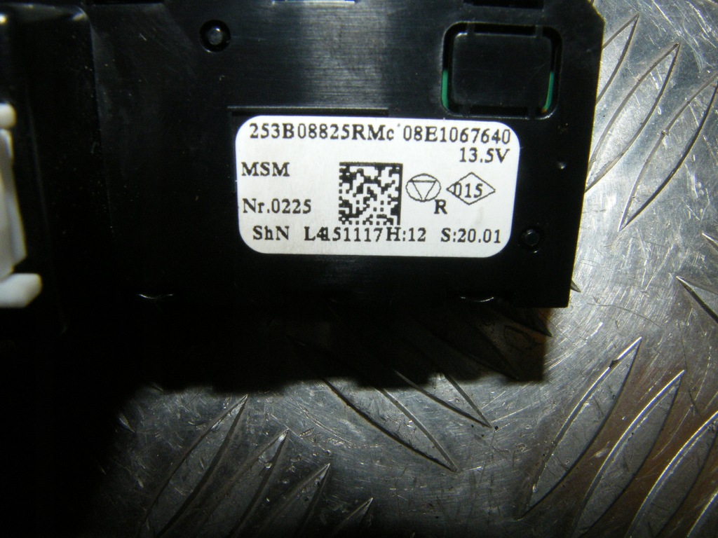 фото №2, Перемикач навігація радіо captur clio iv zoe