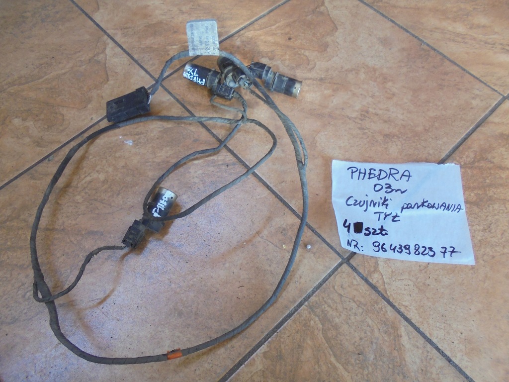 фото №1, Phedra датчики парковки жгут задняя