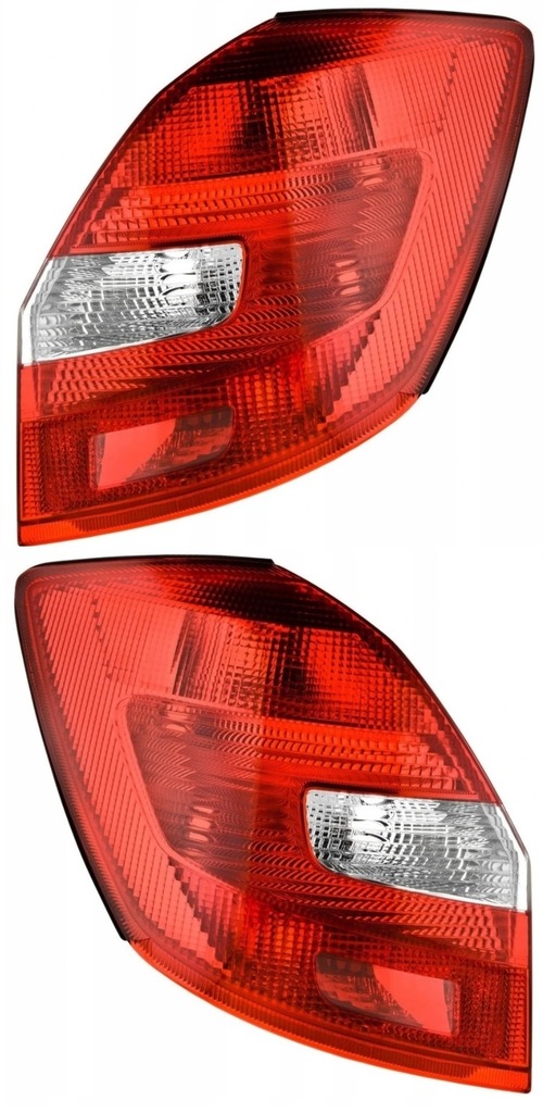 фото №1, Лампи задні l+p комплект skoda fabia