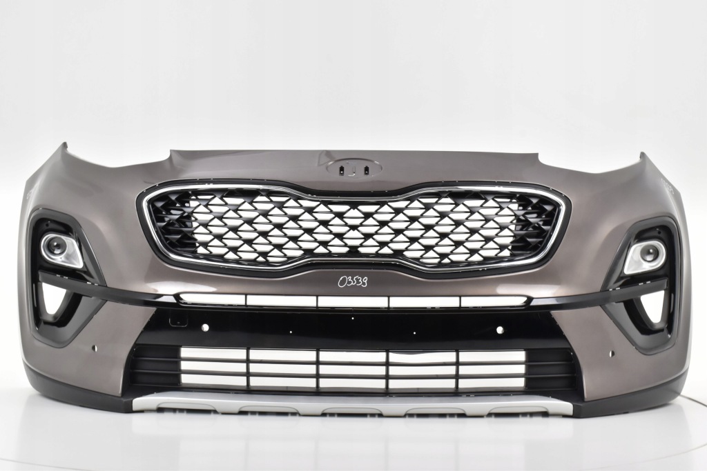 фото №1, Kia sportage iv lift 2019- бампер передній 4xpdc