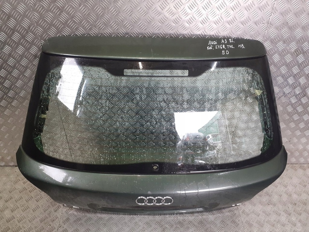 фото №1, Кришка багажника багажника audi a3 8l ly6r 5d