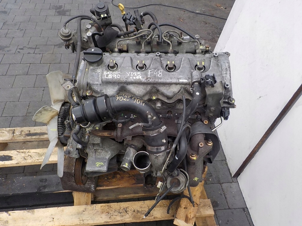 фото №7, Nissan navara 06r d40 2.5 dci 174km двигатель yd25ddti yd25 kompletny film