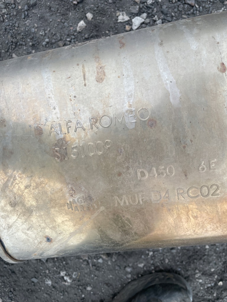 фото №3, Alfa romeo giulia 2.2 jtd дизель выхлоп kompletny s151009