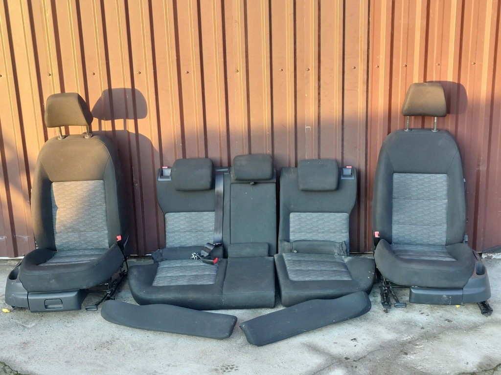 фото №1, Skoda octavia ii lift kombi заднее сиденье сиденья задняя задние