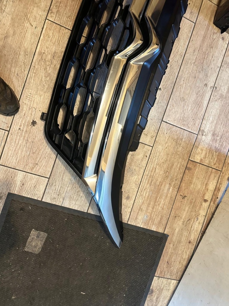 Citroen jumper хром рестайлінг  решітка  решітка радіатора бампера Оригінал